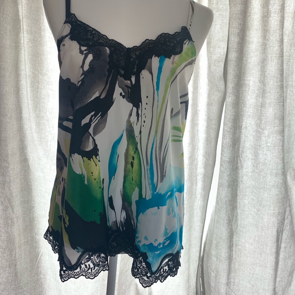 Like New Express Lace Camisole - 100% Silk